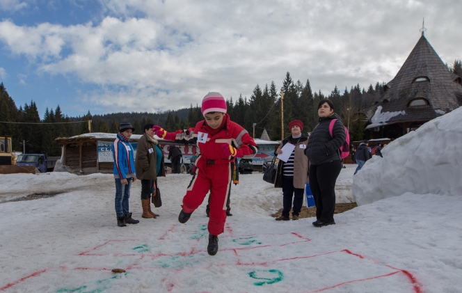 160 de copii din programele Hope and Homes for Children au participat la Jocurile Speciale de Iarnă din Cavnic
