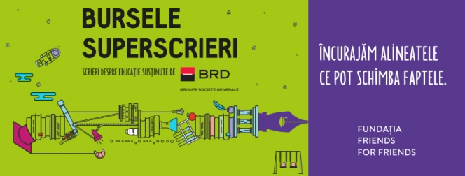 Modele de reformare a școlii românești - Bursele Superscrieri/BRD oferă 6.000 de euro pentru proiecte jurnalistice despre educaţie