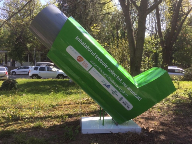 GSK România lansează prima infrastructură națională de colectare a inhalatoarelor folosite de la pacienți
