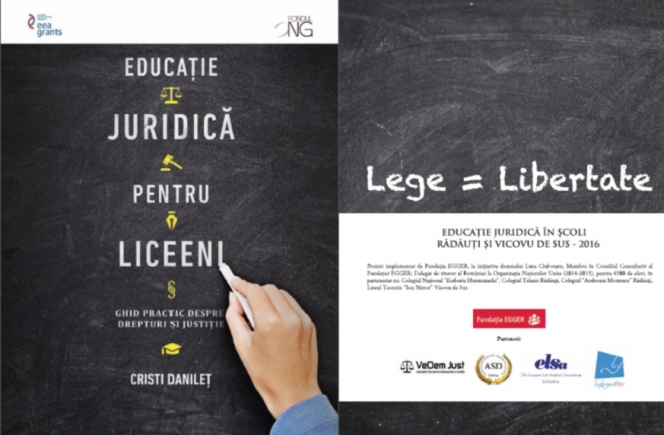 1.900 de elevi din Rădăuți și Vicovu de Sus au beneficiat de educație juridică pentru liceeni