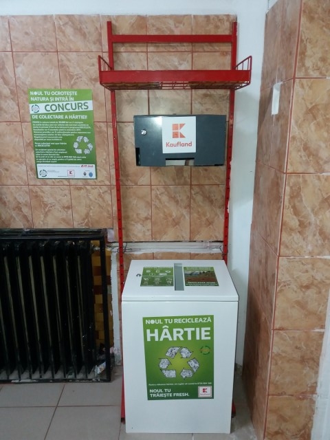 ViitorPlus și Kaufland România extind infrastructura de reciclare gratuită a hârtiei la o rețea de 300 de scări de bloc din Capitală