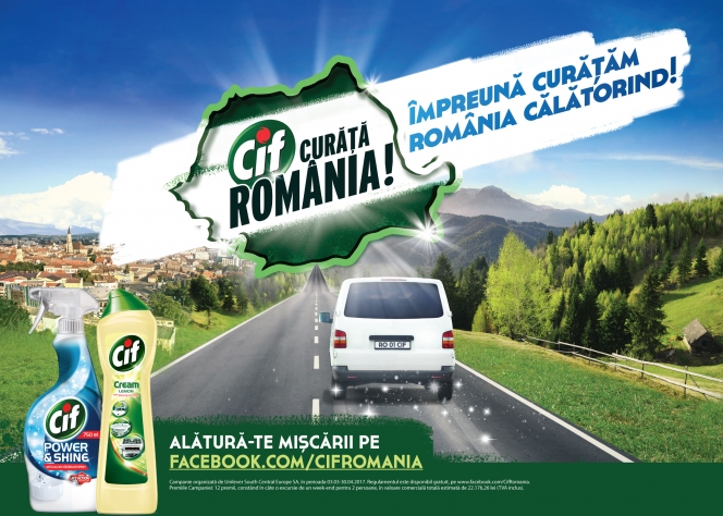 CIF şi MullenLowe prezintă jurnalul de bord al programului Împreună Curățăm România Călătorind