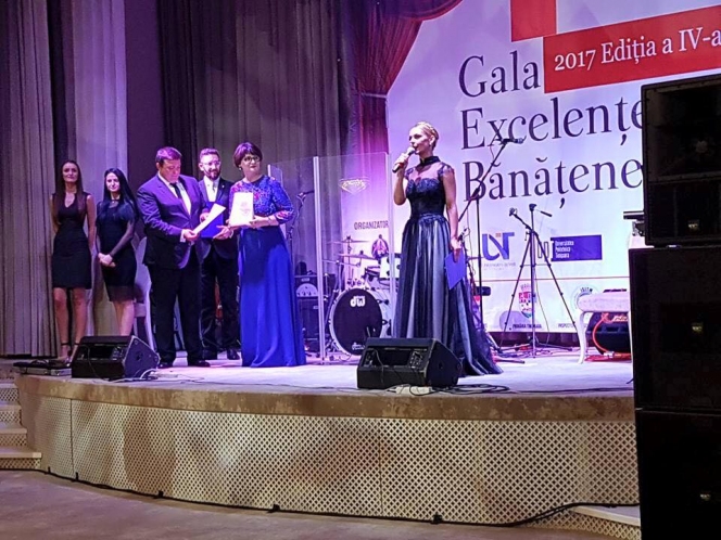 Fundaţia “ Pentru  Voi ” premiată la Gala Excelenţei Bănăţene