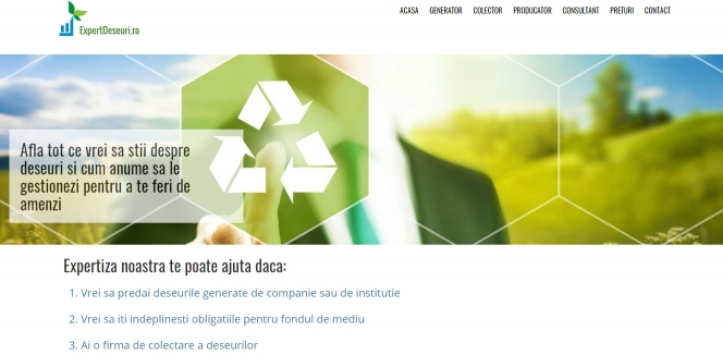 ExpertDeseuri.ro // platformă online de raportare a deşeurilor