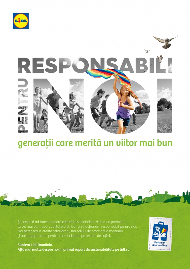 LIDL România publică în primul său Raport de Sustenabilitate măsuri referitoare la 22 de teme de impact social, economic și de mediu
