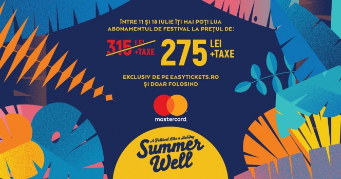 Mastercard devine partenerul Summer Well și oferă abonamente la preț preferențial
