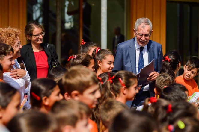 Președintele Austriei, Alexander Van der Bellen, a vizitat Organizația Umanitară CONCORDIA