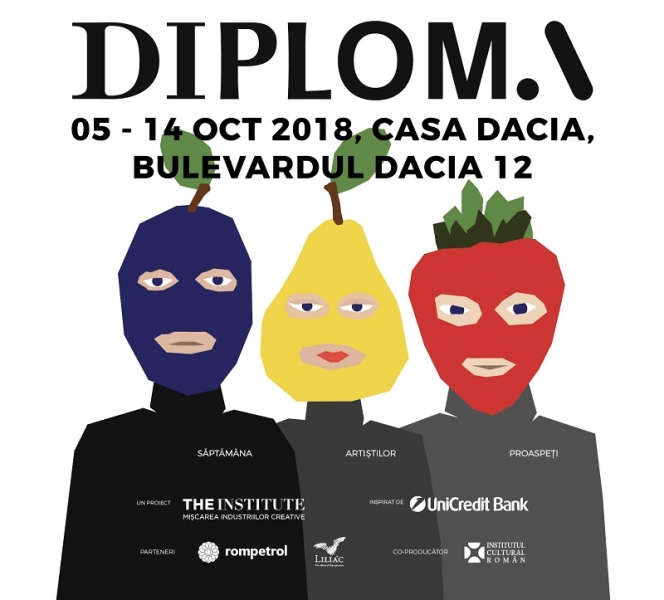 DIPLOMA 2018 prezintă publicului larg 129 de lucrări ale absolvenților de facultăți creativ-vocaționale din toată țara