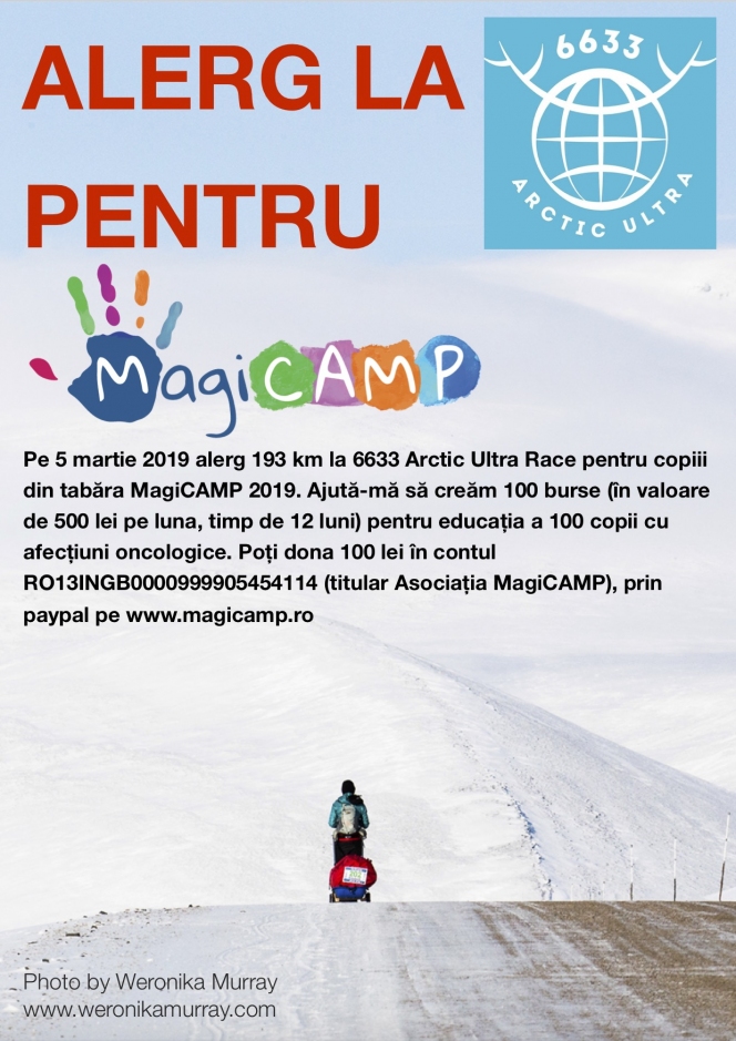 Vlad Crisan-Pop alearga la  6633 Arctic Ultra pentru Magicamp