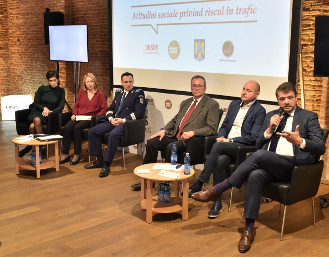 Ursus Breweries și Poliția Română prezintă cea mai recentă analiză a comportamentelor de risc în traficul rutier din România