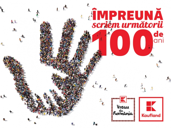 De 1 Decembrie, Kaufland România organizează evenimente speciale și face o promisiune: Împreună scriem următorii 100 de ani