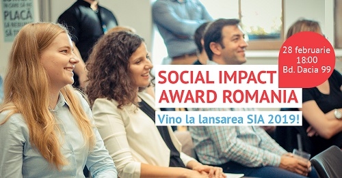 Social Impact Award lansează în România ediția cu numărul 8