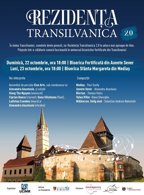 Rezidența Transilvanica 2.0 promovează  noi biserici fortificate cu ajutorul muzicii și al noilor tehnologii