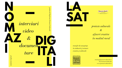Nomazi digitali la sat: despre proiecte creative și culturale în mediul rural și comunități mici românești