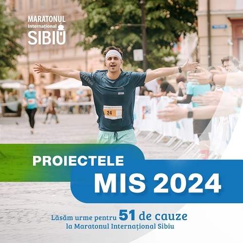 Pe 25 și 26 mai vom alerga la Maratonul Internațional Sibiu pentru 51 de cauze