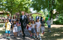 Președintele României, domnul Klaus Iohannis, în vizită la SOS Satele Copiilor România