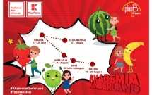 Începe Caravana Akademia Kinderland: școala mobilă de vară despre alimentație sănătoasă, pentru cei mici