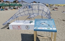 România are prima infrastructură de colectare sub formă de animale marine gigant pe plajele de la Marea Neagră