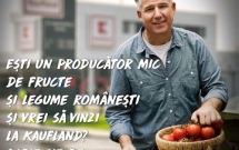 Kaufland România își oferă spațiul din magazine pentru a găzdui producătorii locali mici de legume fructe care întâmpină dificultăți în comercializarea mărfii în această perioadă