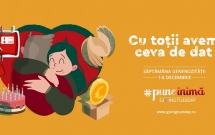 Săptămâna Generozității a început pe 1 decembrie // Toți românii sunt invitați să facă o faptă bună de GivingTuesday