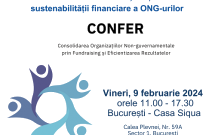 CONFER – un eveniment de networking, schimb de bune practici și colaborare            în rețea în vederea diversificării surselor de finanțare și consolidării sustenabilității financiare a ONG-urilor