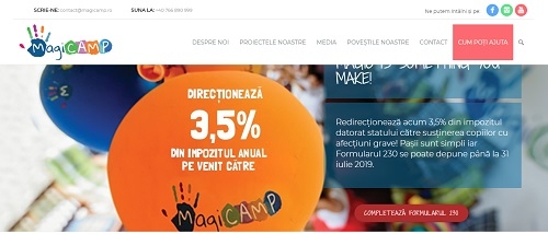 Noul site MagiCAMP.ro, dezvoltat pro bono de Zitec