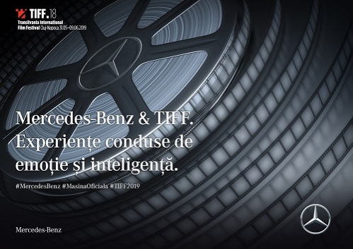 Mercedes-Benz - Mașina Oficială a TIFF, pentru al treisprezecelea an