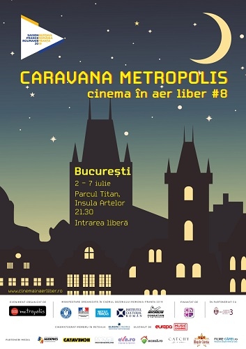 Caravana Metropolis #8 sosește la București, pe Insula Artelor din Parcul Titan, între 2 și 7 iulie