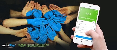 Utilizatorii mobilPay Wallet pot susține demersurile HOSPICE Casa Speranței prin donații direct în aplicație