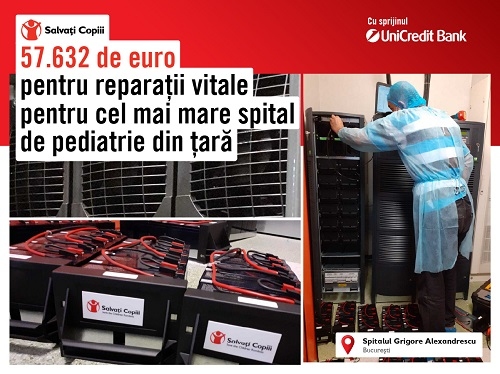 Au început lucrările de reparații la sistemul de energie permanent al Spitalului „Grigore Alexandrescu”. Finanțarea, identificată în timp record