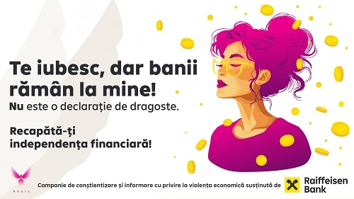 Peste 60% dintre victimele violenței domestice au experimentat cel puțin o formă de abuz economic,  conform rezultatelor unui studiu realizat de Asociația ANAIS, cu sprijinul Raiffeisen Bank România