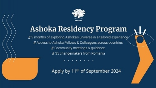 Ashoka Residency - înscrieri deschise pentru ediția VI