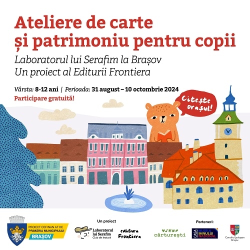 Ateliere de carte si patrimoniu pentru copiii din Brasov