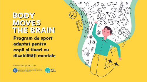 Body Moves the Brain - program de sport adaptat pentru copii cu dizabilități