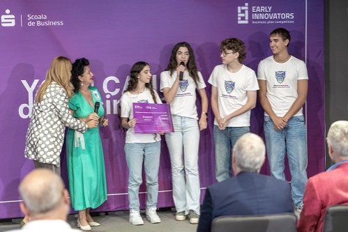 Liceenii cu spirit antreprenorial, premiați în finala Early Innovators Business Plan Competition