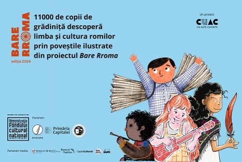 11000 de copii de grădiniță descoperă limba și cultura romilor prin poveștile ilustrate din proiectul Bare Rroma