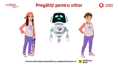 Profesorii și elevii de gimnaziu se pot pregăti pentru viitor cu 12 lecții digitale noi, disponibile pe platforma „Școala din viitor”