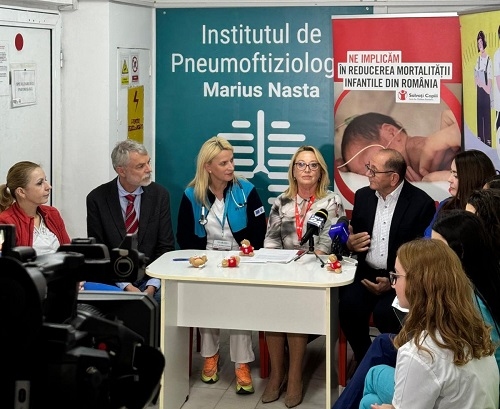 Salvați Copiiii România dotează prioritar Secția Clinică de Pneumologie Pediatrică de la Institutul de Pneumoftiziologie „Marius Nasta”