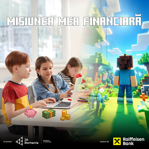 Misiunea mea financiară sau ce pot descoperi elevii despre bani, printr-un joc Minecraft educativ