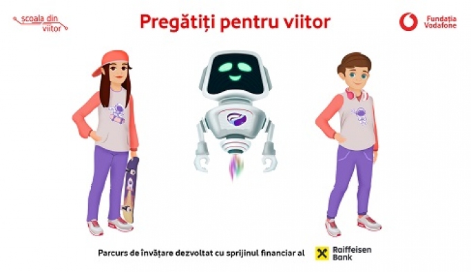 Profesorii și elevii de gimnaziu se pot pregăti pentru viitor cu 12 lecții digitale noi, disponibile pe platforma „Școala din viitor”