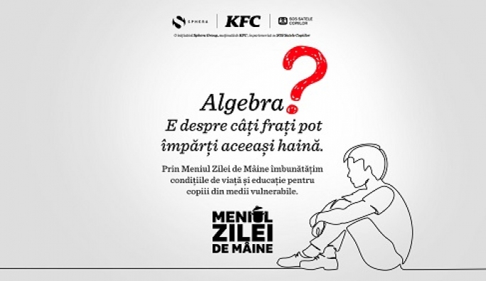 KFC extinde sprijinul în comunități dezavantajate cu 78 de copii din Vulcan, prin "Meniul Zilei de Mâine"