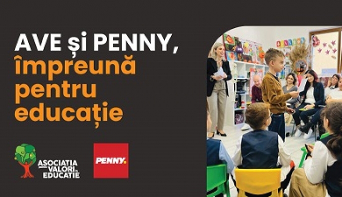 AVE și PENNY sprijină elevii să își dezvolte  competențe-cheie pentru viitorul lor