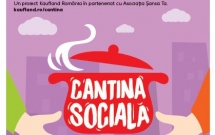 Kaufland România inaugurează prima Cantină socială, unde oferă mese comunitare persoanelor defavorizate