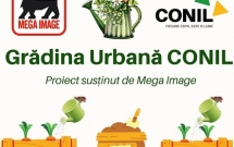 Asociația CONIL anunță demararea proiectului Grădina Urbană Conil, susținut de Mega Image