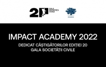 Impact Academy, masterclass-ul dedicat câștigătorilor Galei Societății Civile revine în 2022