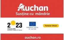 Auchan România devine partener oficial al Capitalei Europene a Culturii 2023 – Timișoara, continuând acțiunile care sprijină dezvoltarea brandului de țară