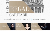 Muzicieni de excepție pe scena Ateneului Român,  la Concertul Regal caritabil din 25 octombrie