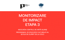 Monitorizare de Impact – Etapa 3 // Programul de educație culturală al Școlii de Olărit de la Colți