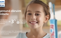 Philips România dăruiește zâmbete copiilor vulnerabili – 3% din valoarea periuțelor de dinți Sonicare vândute este donat către SOS Satele Copiilor