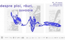 Artă inspirată de ape și de actul spălării în expoziția „Despre ploi, râuri, șuvoaie...” la Rezidența9